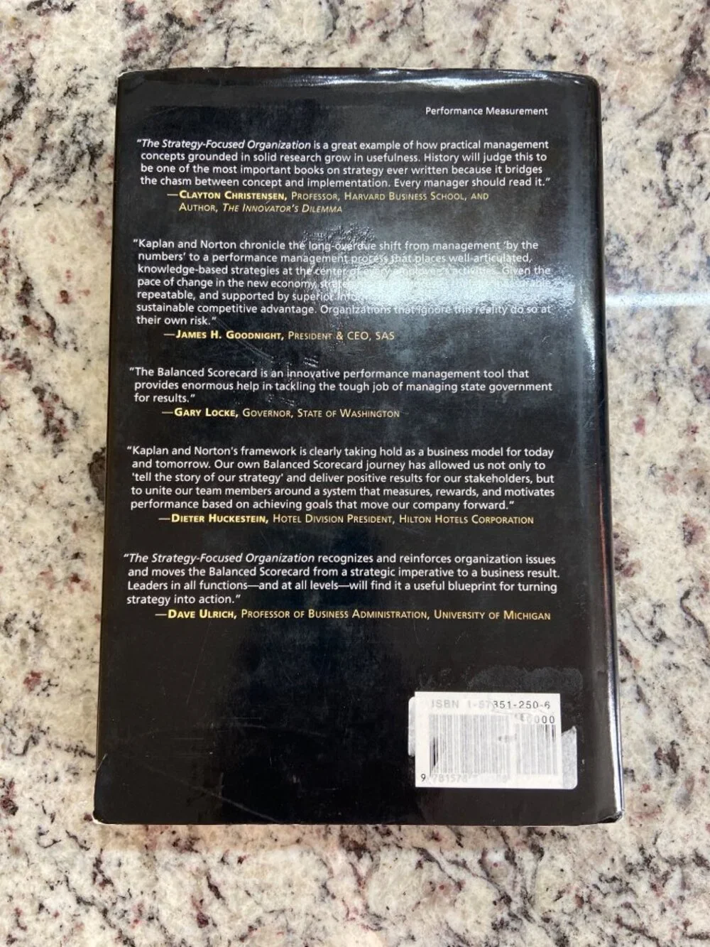 Harvard Business School Press strategy focused