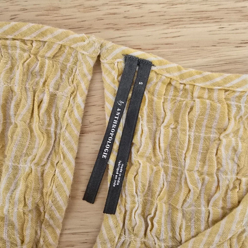 Anthropologie linen blend