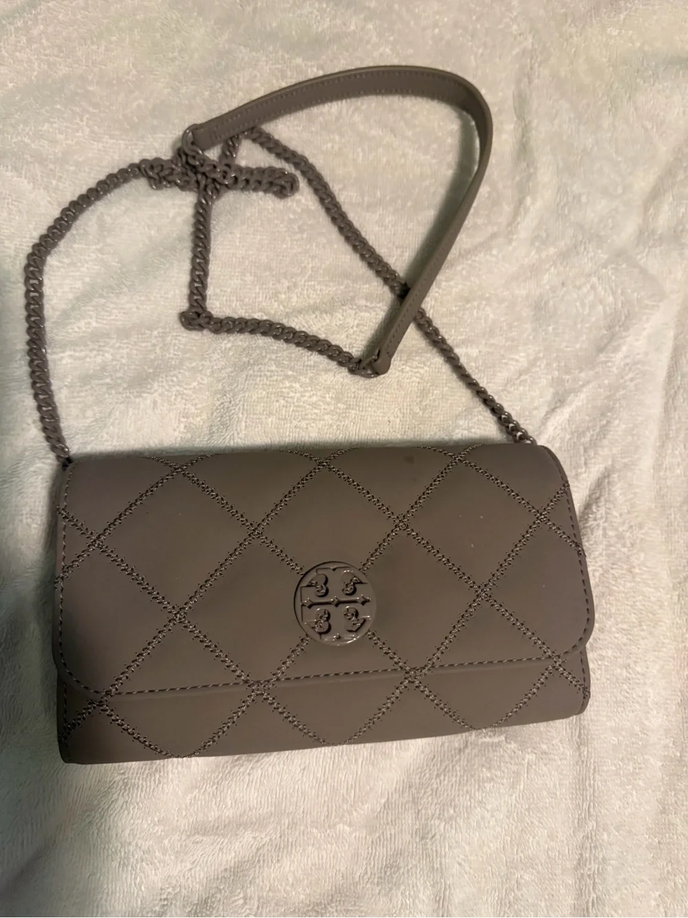Tory Burch quilted leather