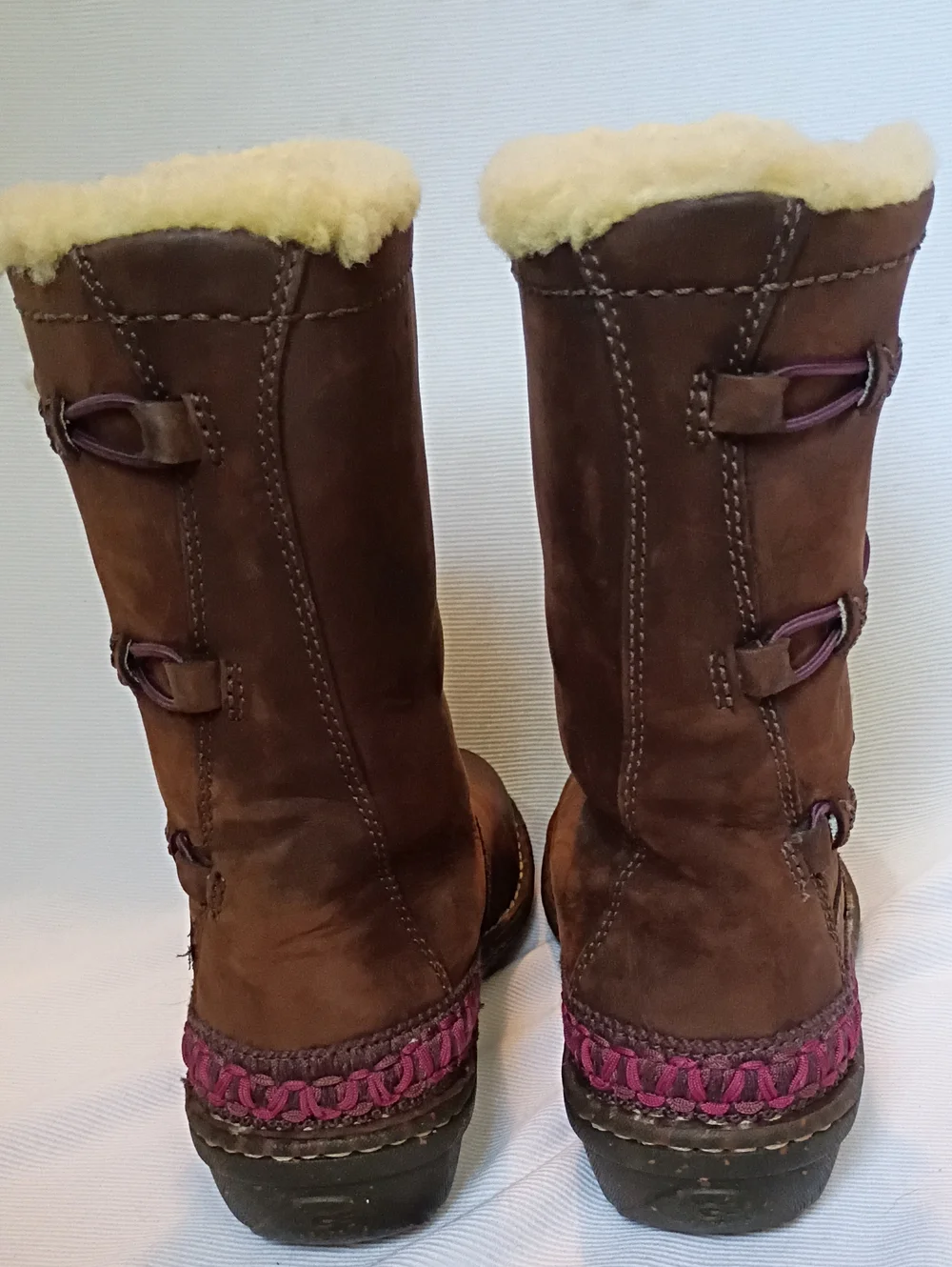 UGG boot leather