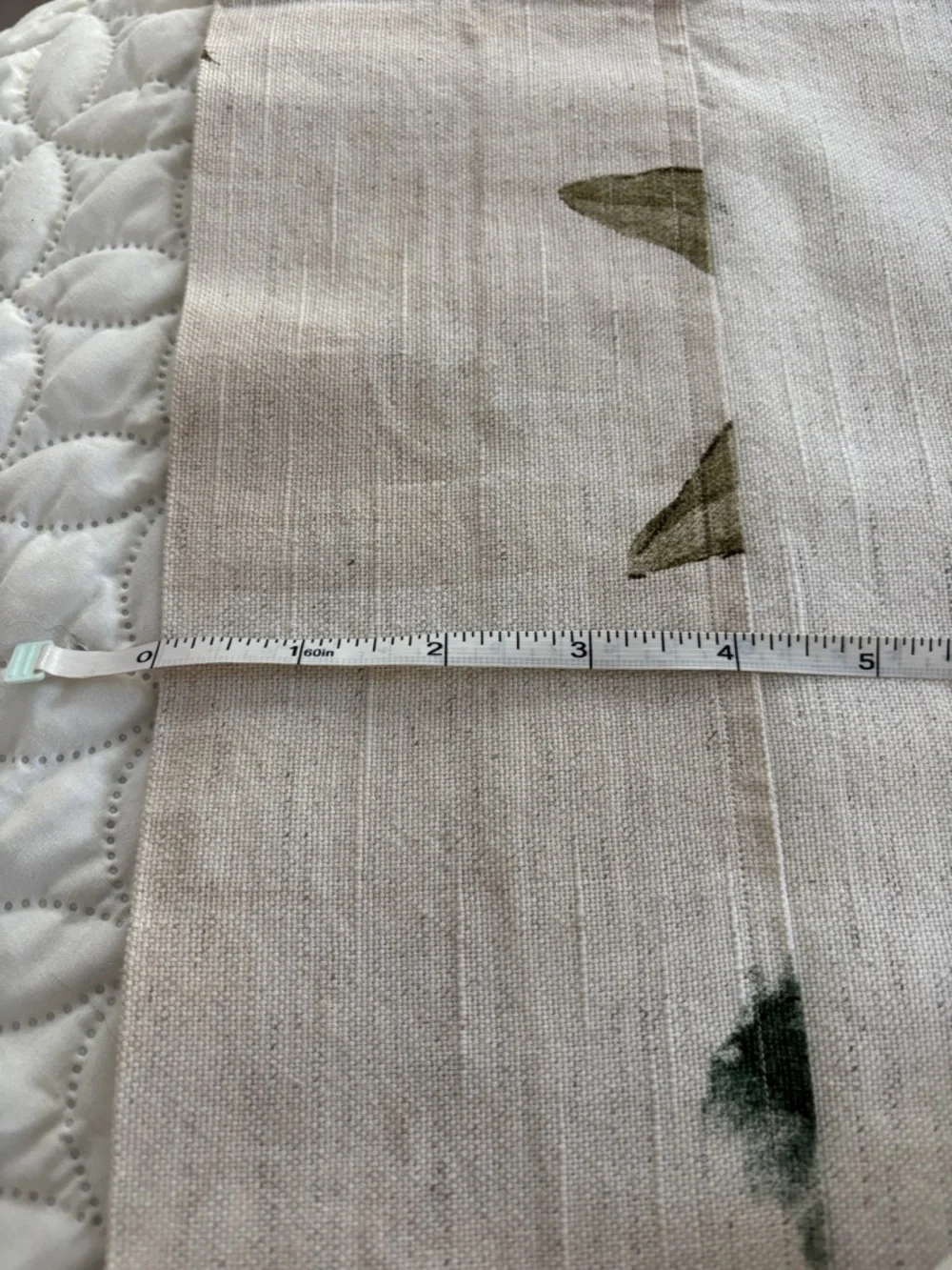 Custom inch hemline