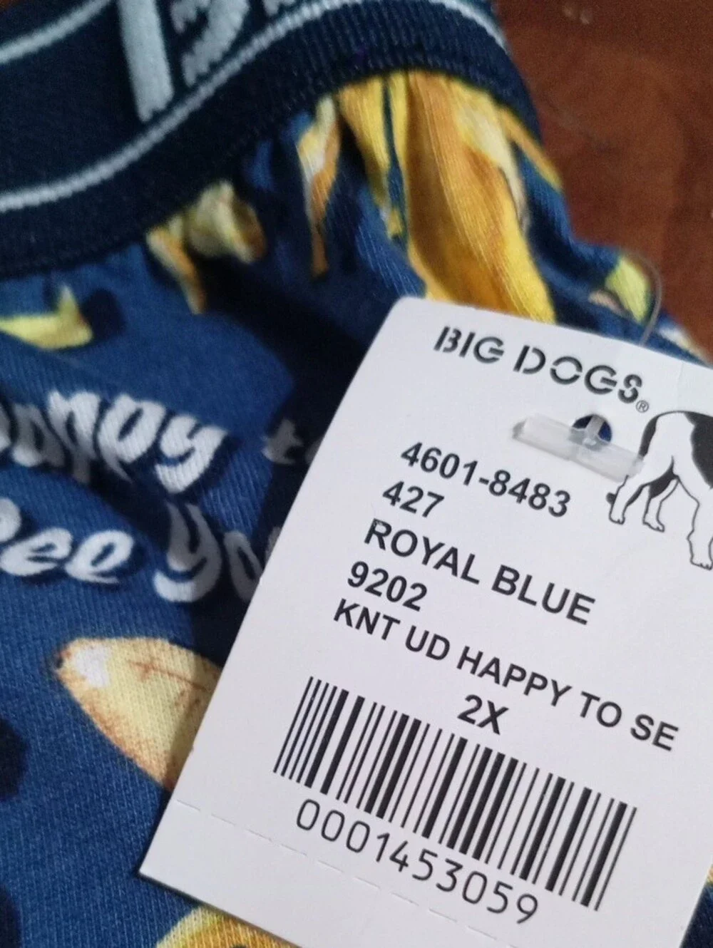 Big Dogs royal blue
