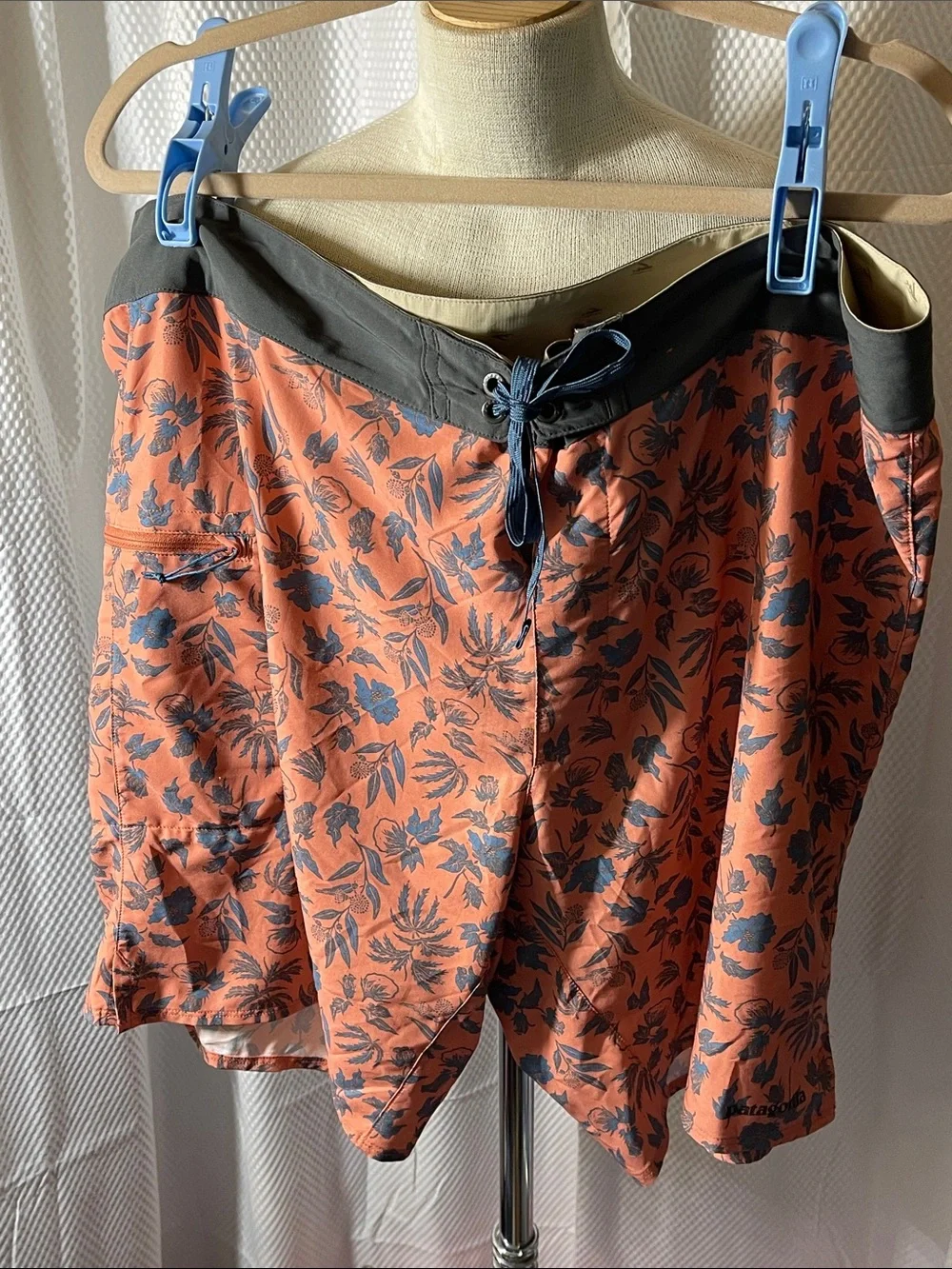 Patagonia orange floral