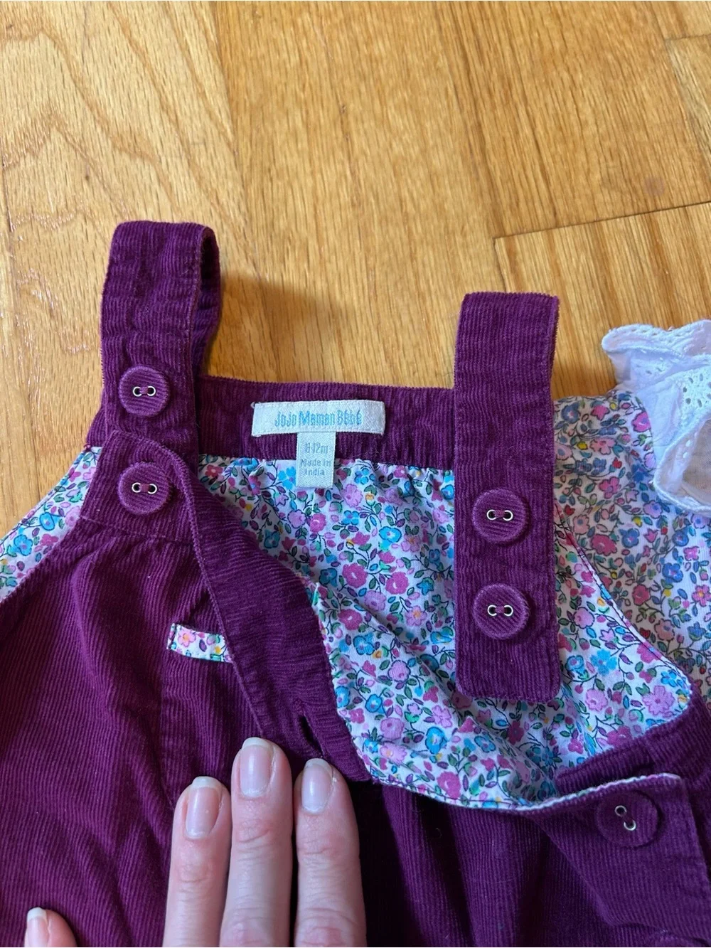 JoJo Maman Bebe deep plum