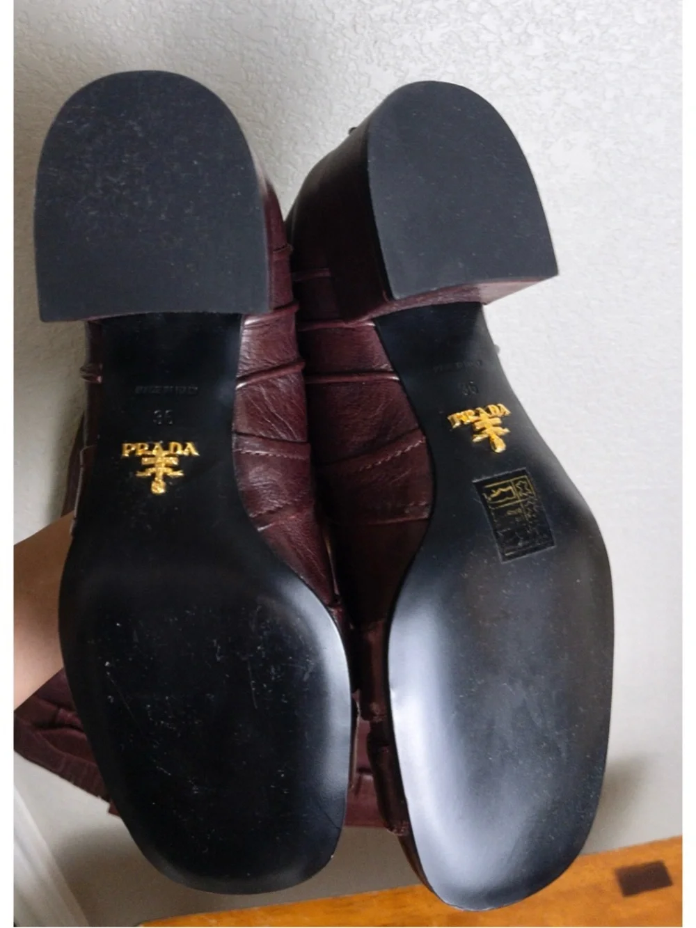 Prada buckle over