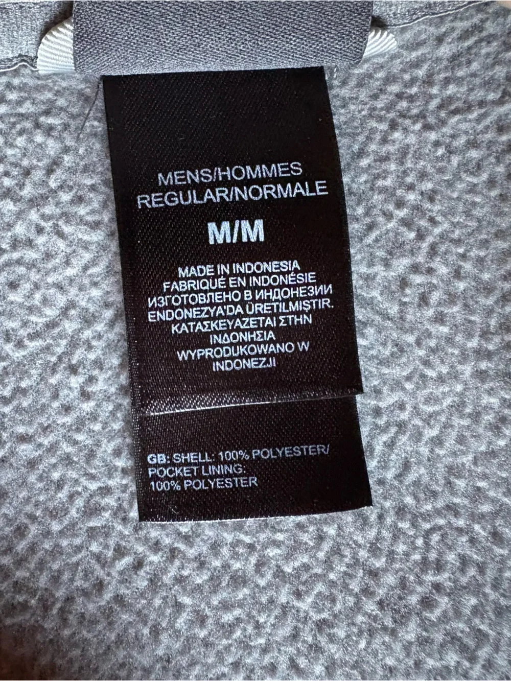 The North Face lightweight fleece
