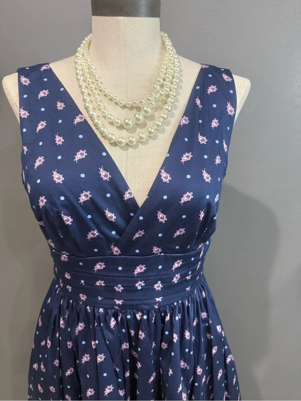 kate spade sleeveless navy