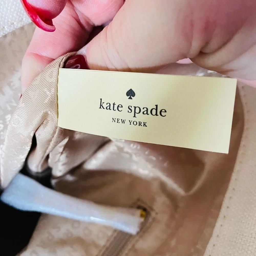 kate spade coated linen