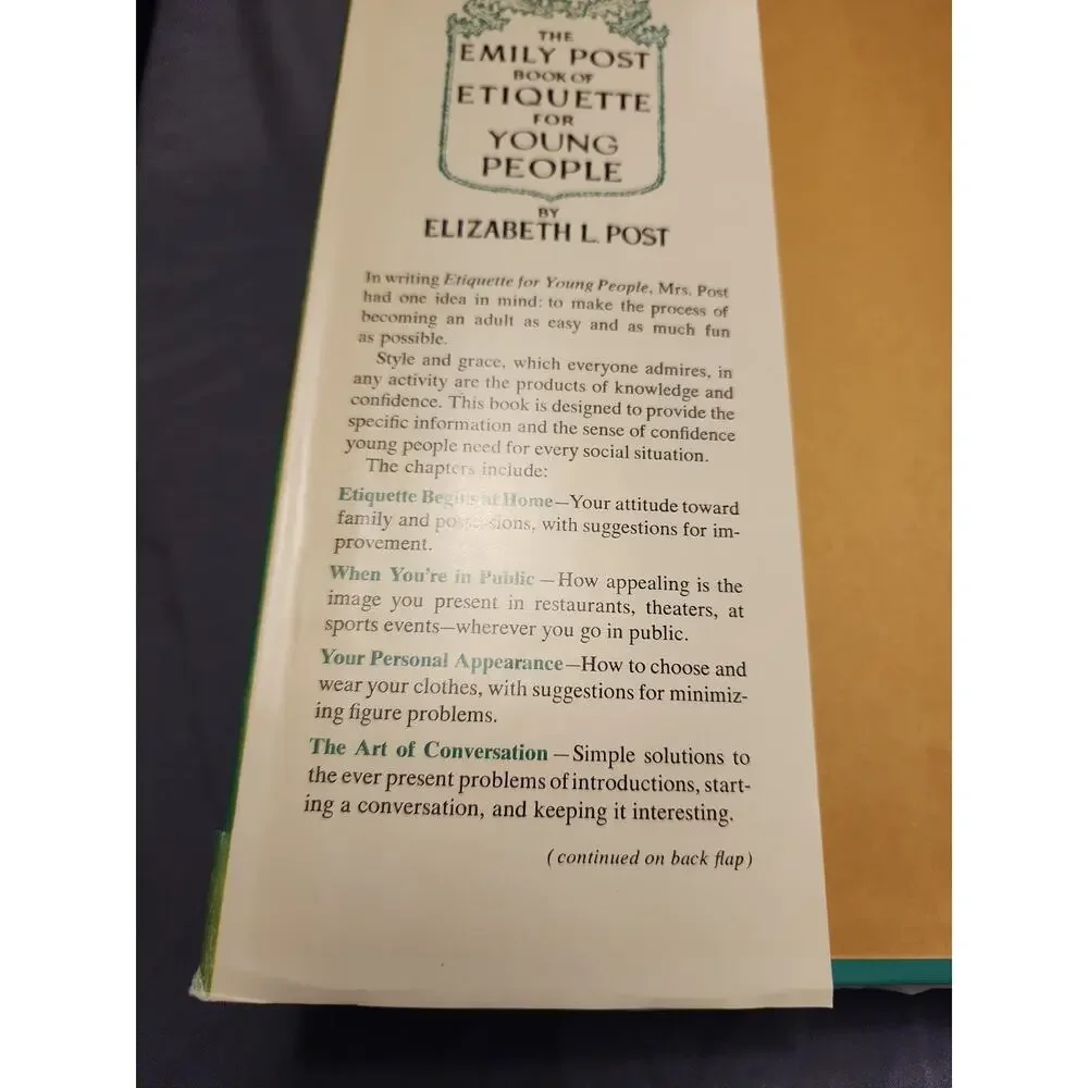 N/A emily post