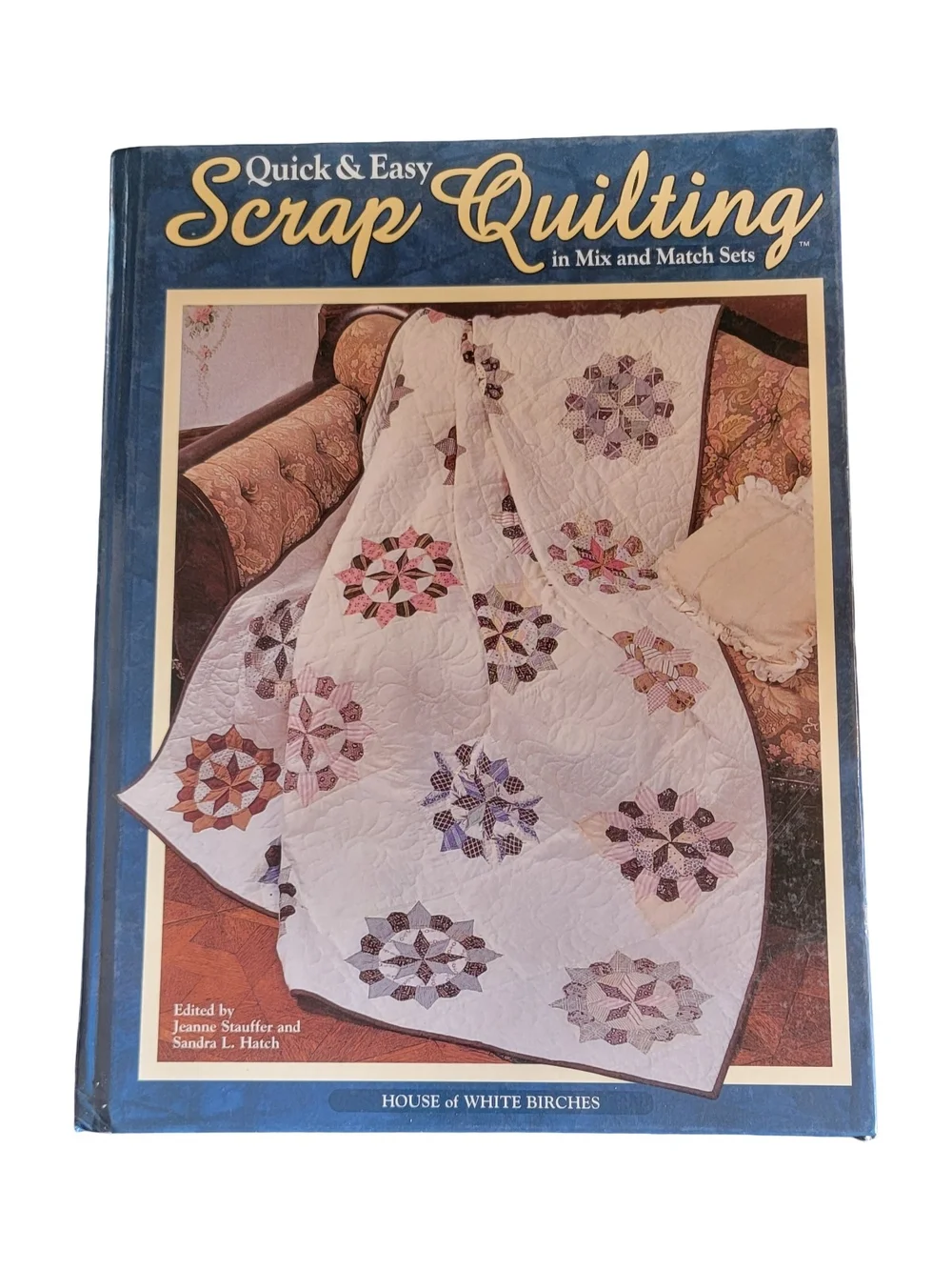 Quick & Easy Scrap Quilting — White/Cream Quilt Pattern Book