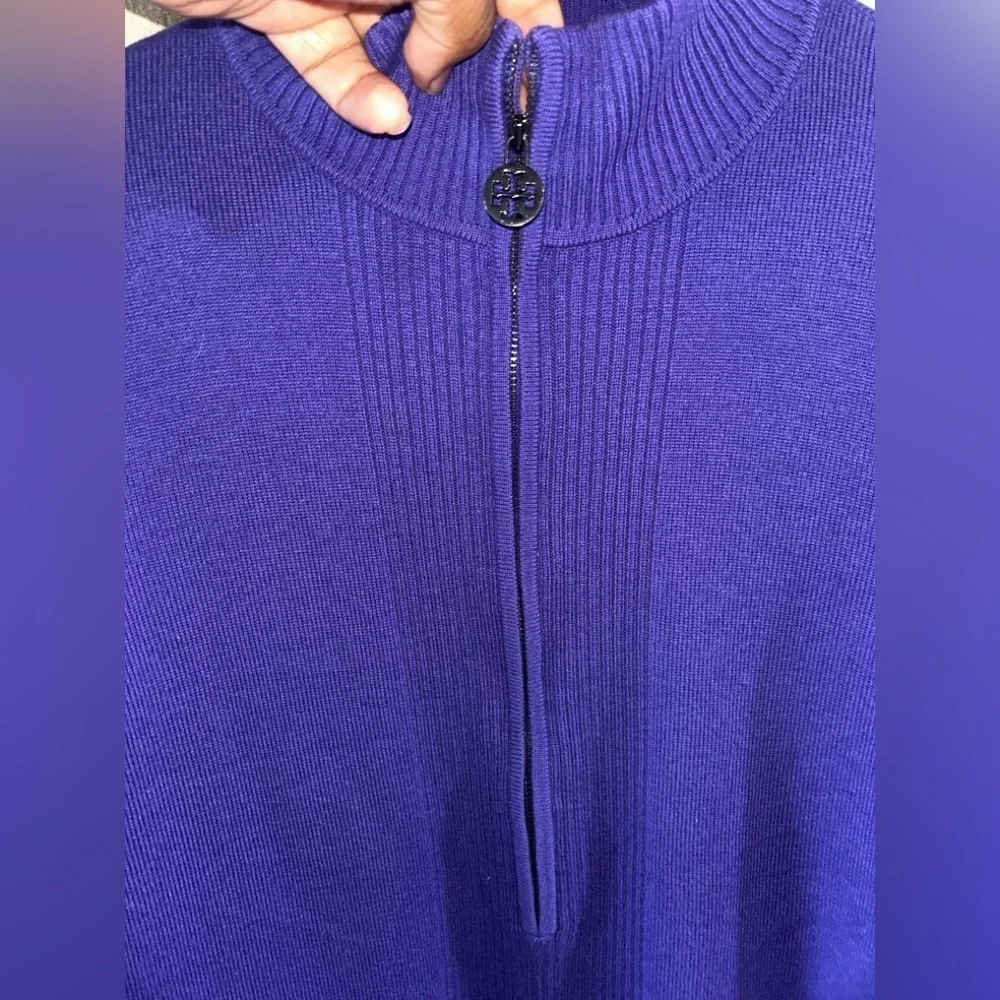 Tory Burch purple sweater