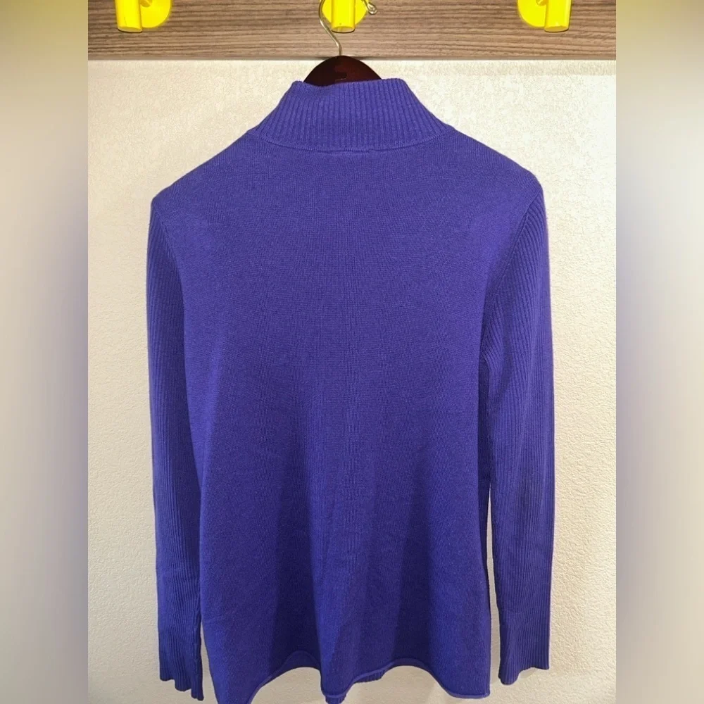 Tory Burch purple sweater