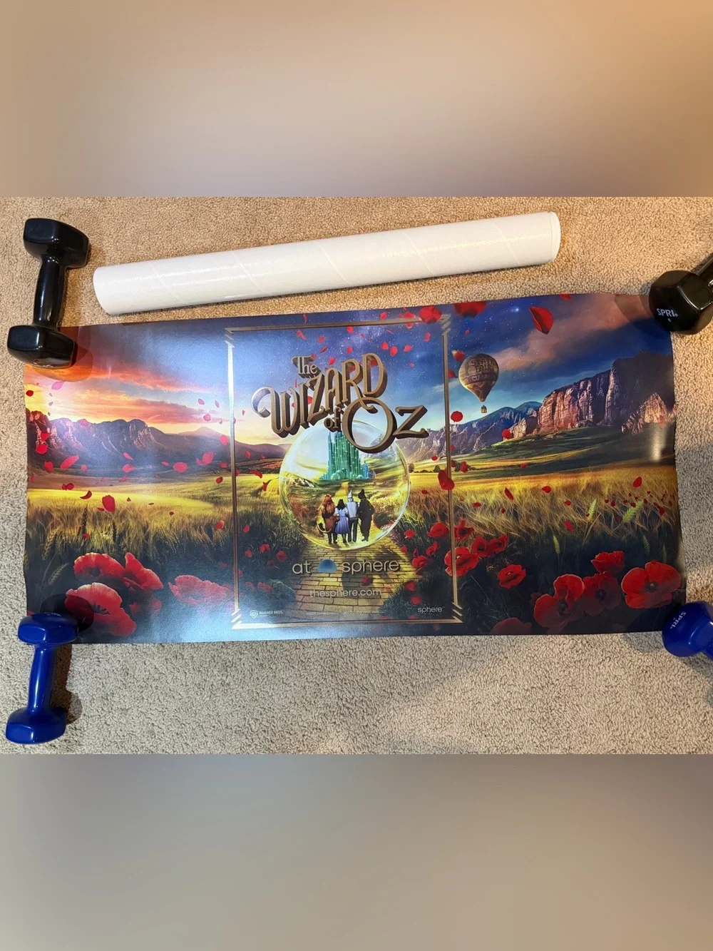 Special edition Wizard of Oz Sphere VIP poster