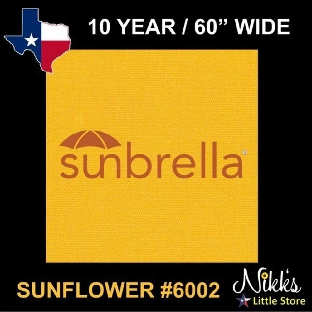 Sunflower Sunbrella®60
