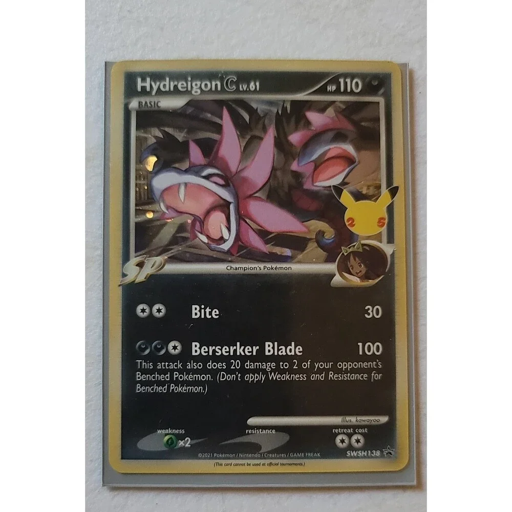 Hydreigon C lv.61 SWSH138 SWSH: Sword & Shield Promo Cards Holo