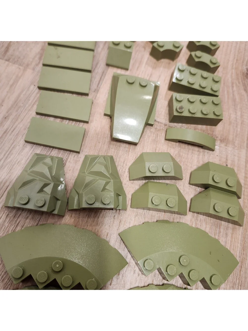 Lego unwashed pieces