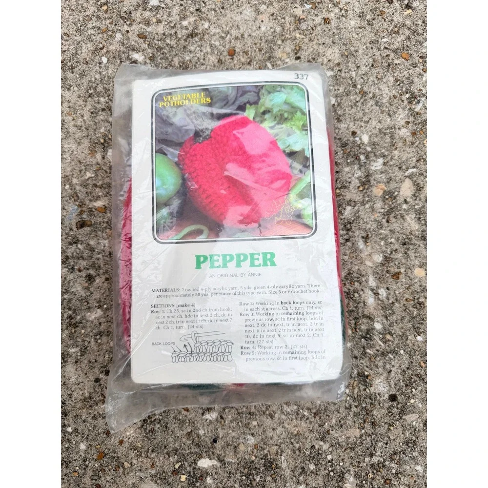 Annies Attic diy pepper by