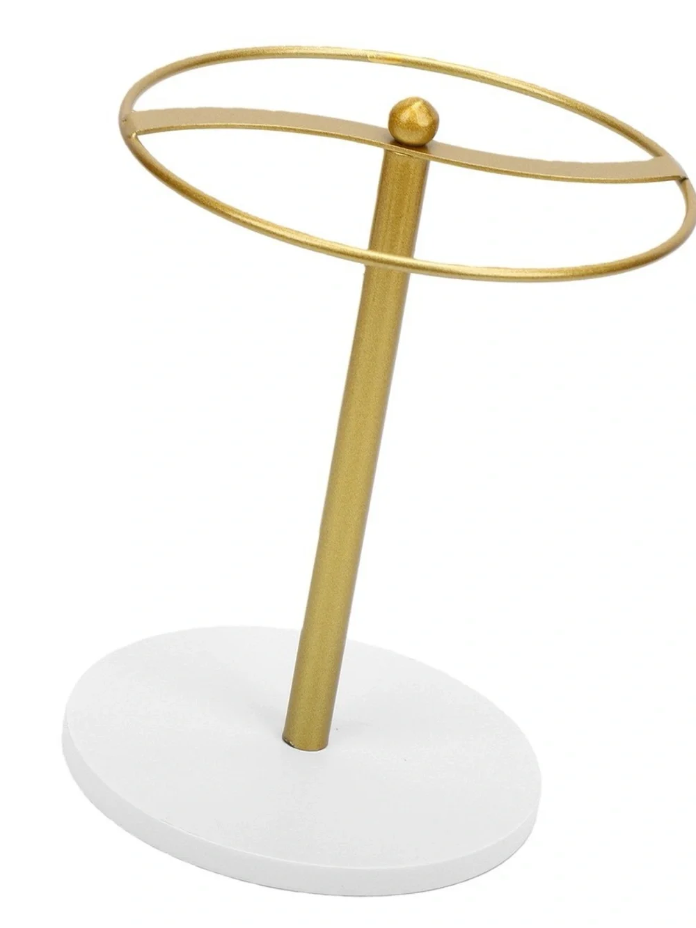 Target Gold and White Jewelry Ring Stand