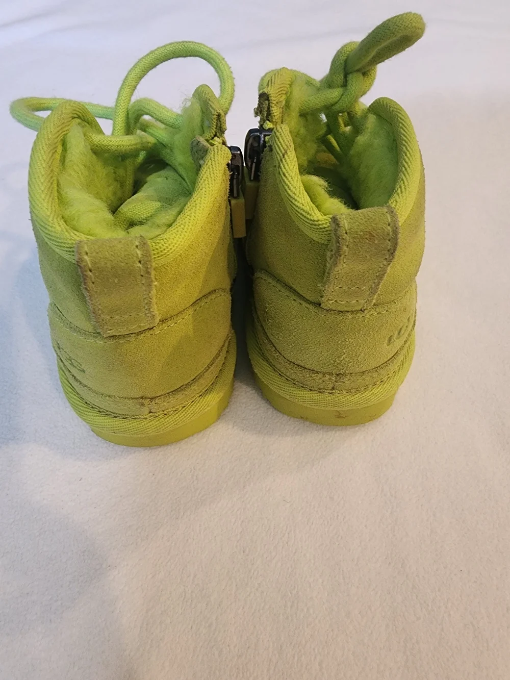 UGG lime green