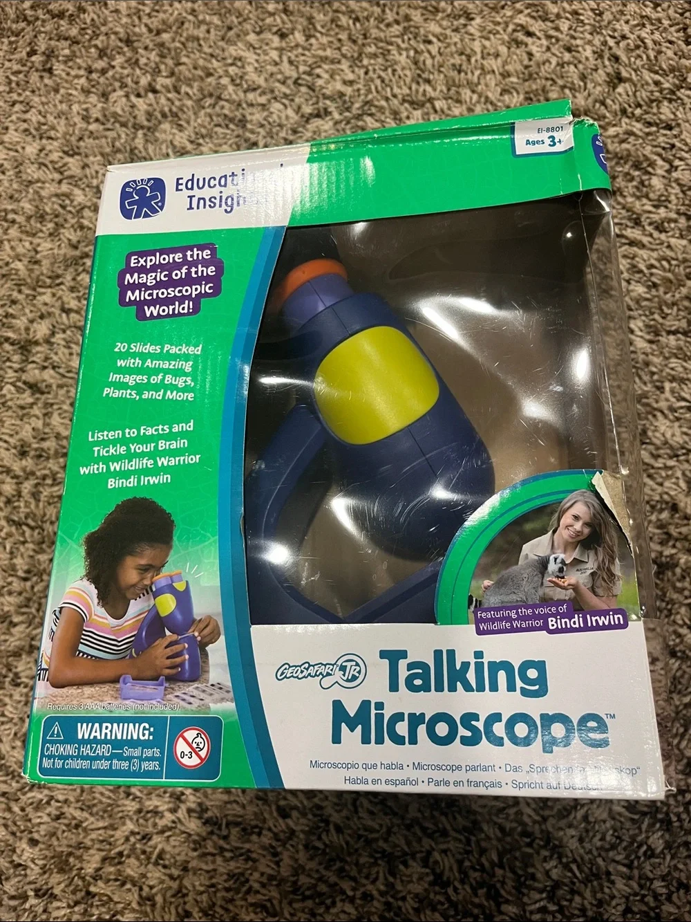 Geosafari talking microscope