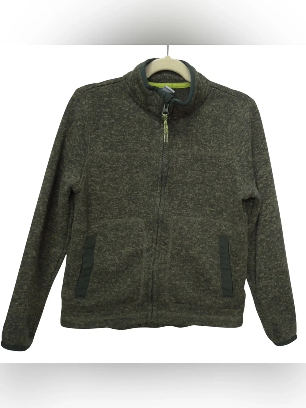 Old Navy Boys Kids Long Sleeve Full Zip Sweater Fleece Layer. 6-7. 6. 7.