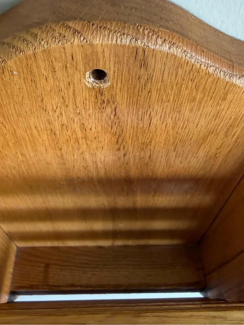 Homemade vintage wooden