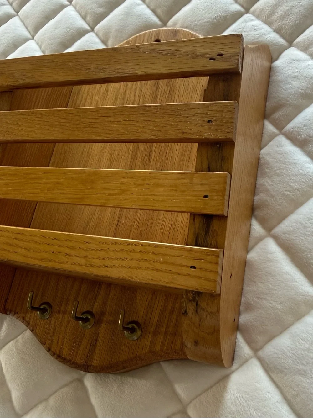 Homemade vintage wooden