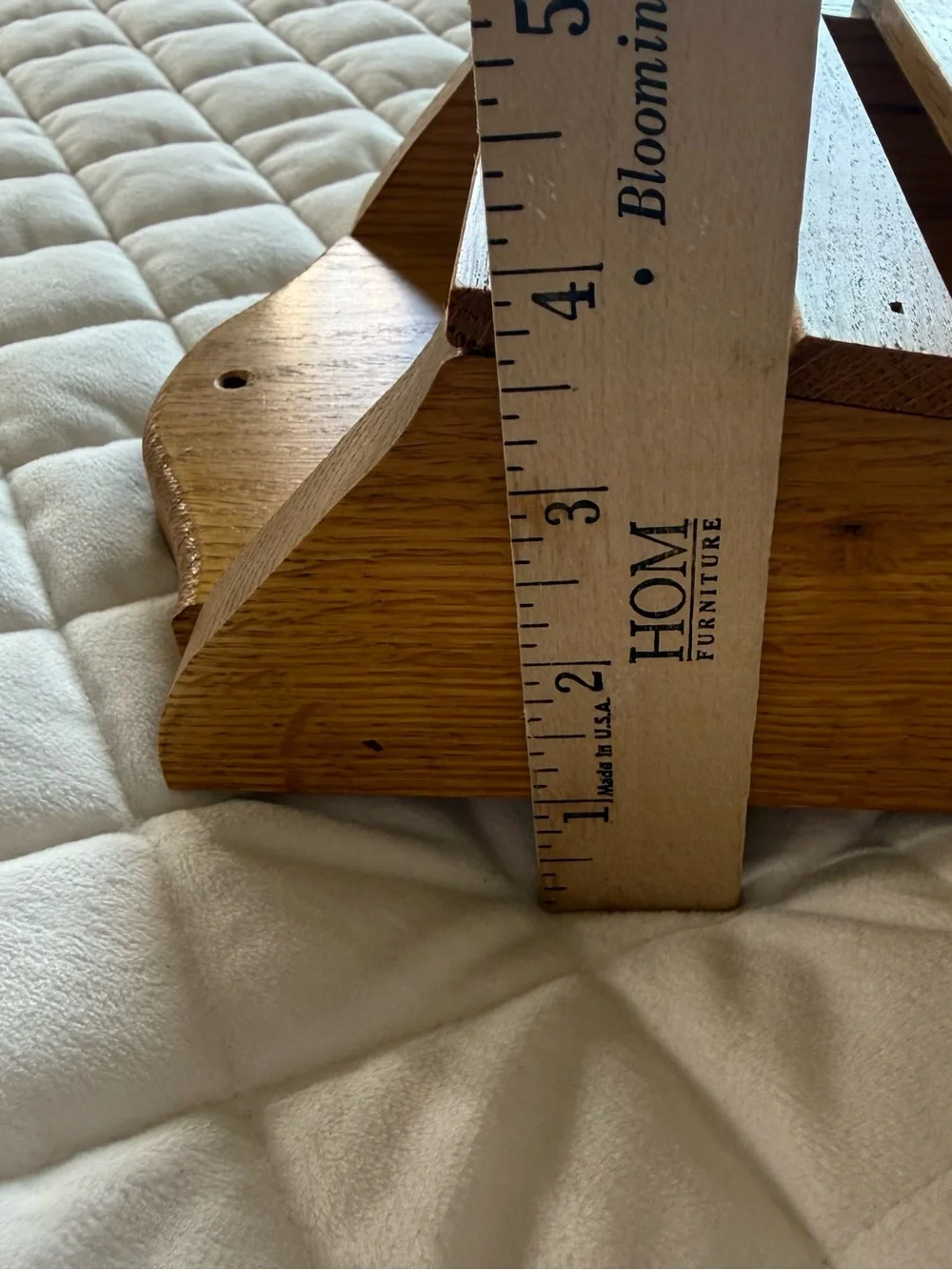 Homemade vintage wooden