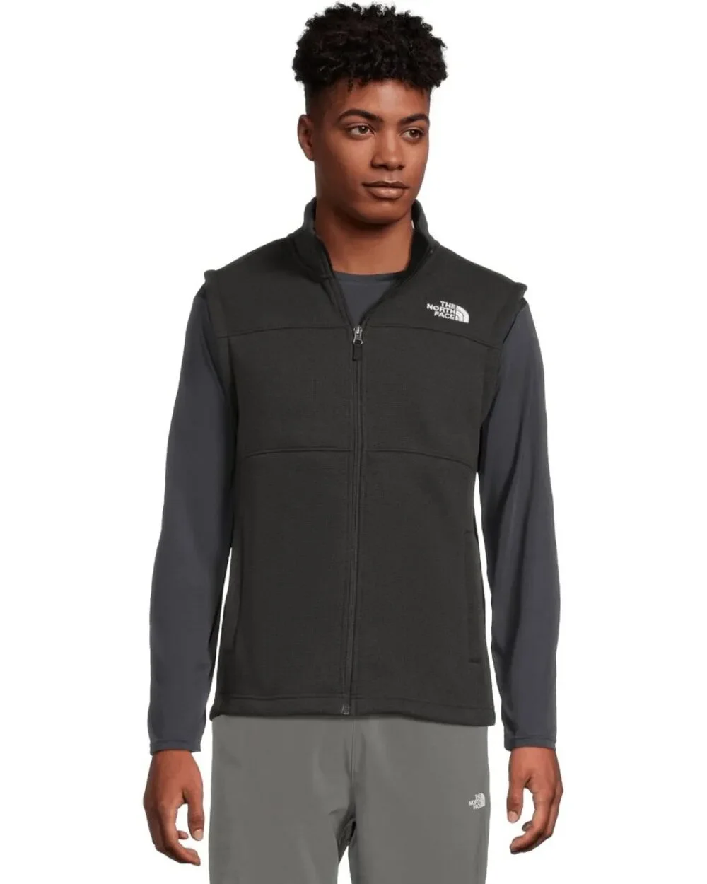 The North Face Gordon Lyons Fleece Vest Black Heather Men’s 3X NEW