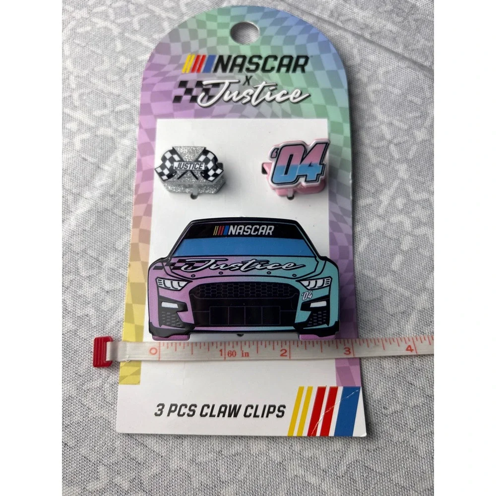 Justice nascar hair