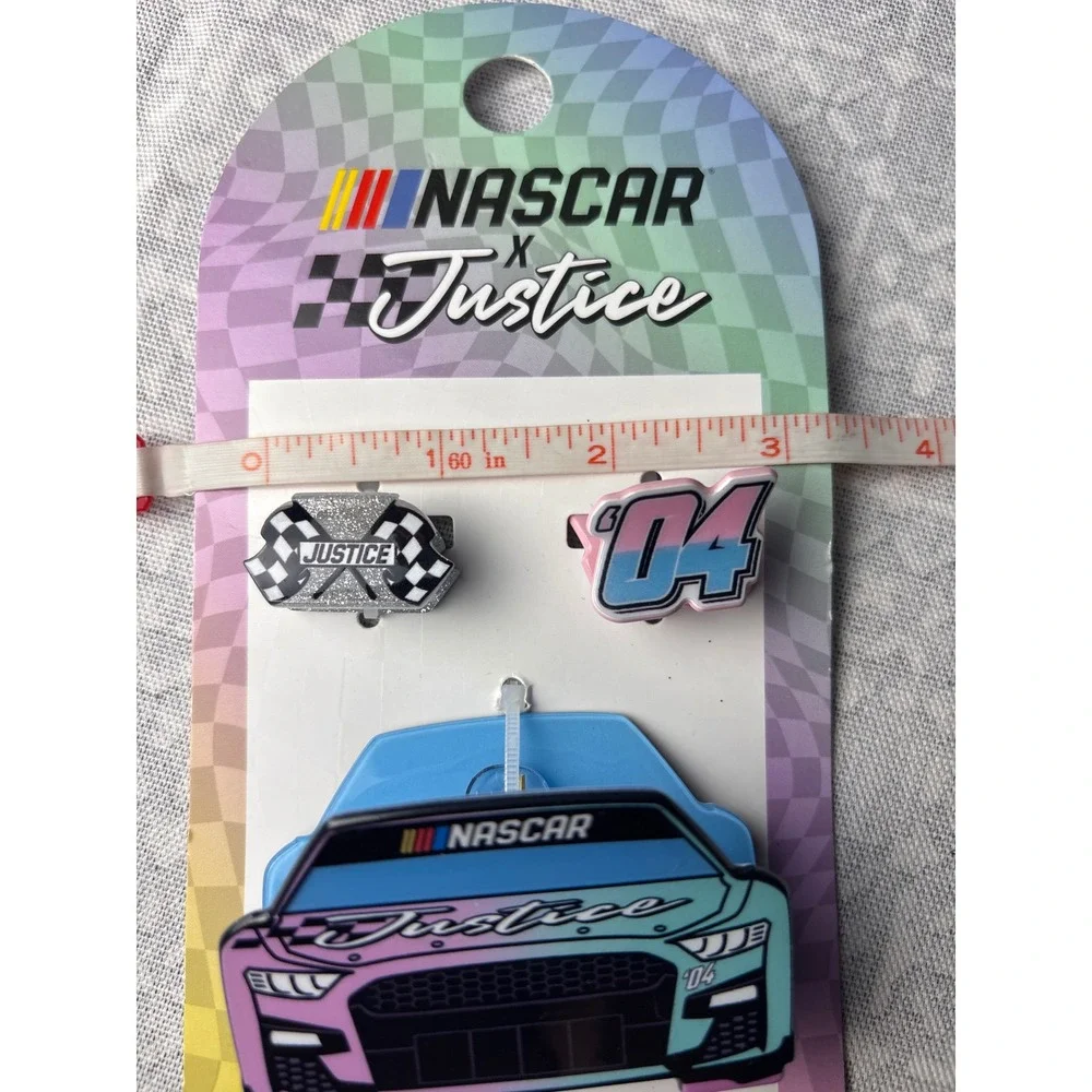 Justice nascar hair