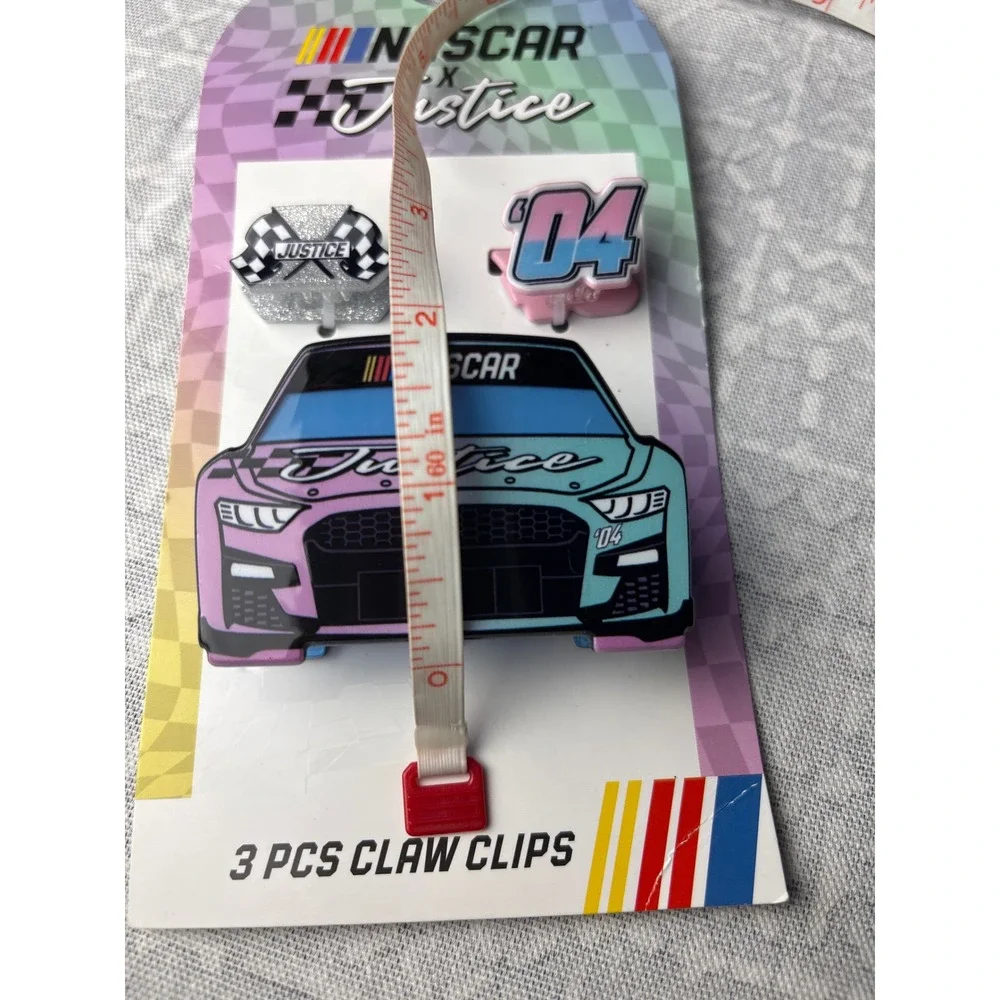 Justice nascar hair