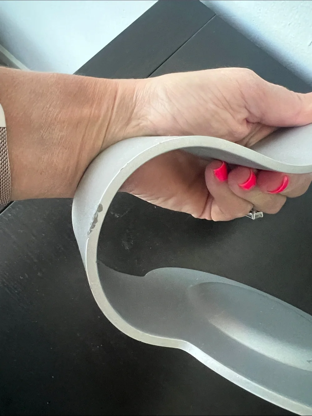 Dyson matte silver