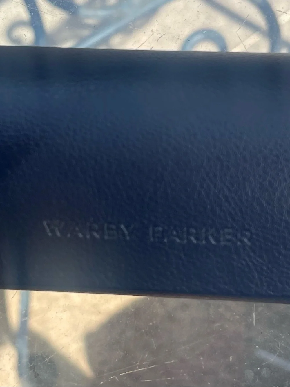 Warby Parker Daisy N Eyeglasses – Violet Quartz Crystal & Polished Silver Italy