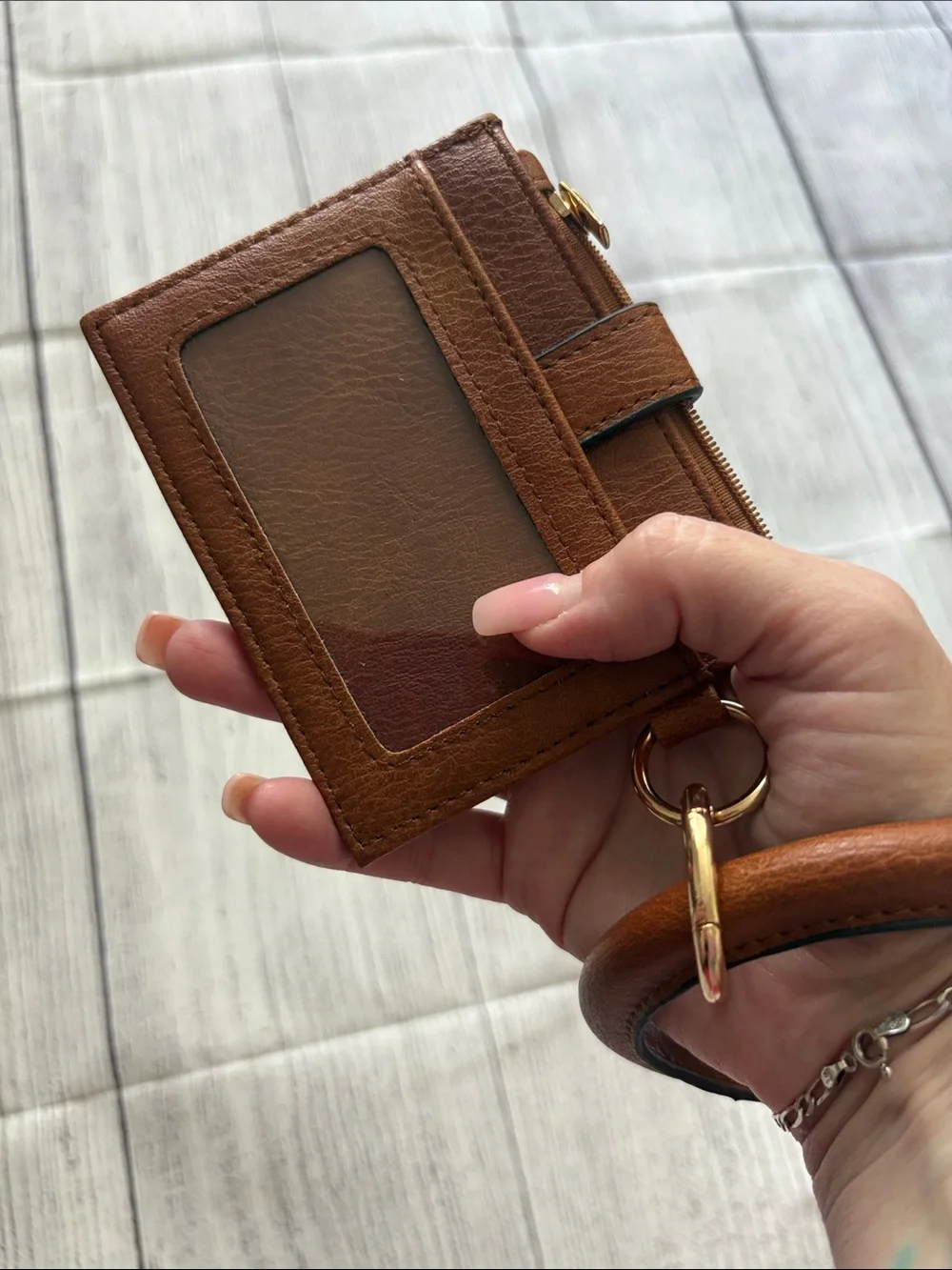 N/A brown leather