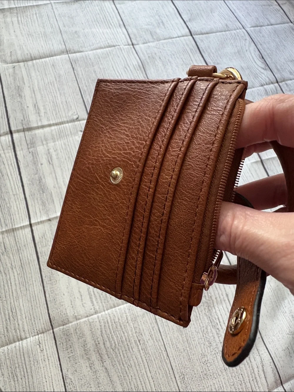 N/A brown leather