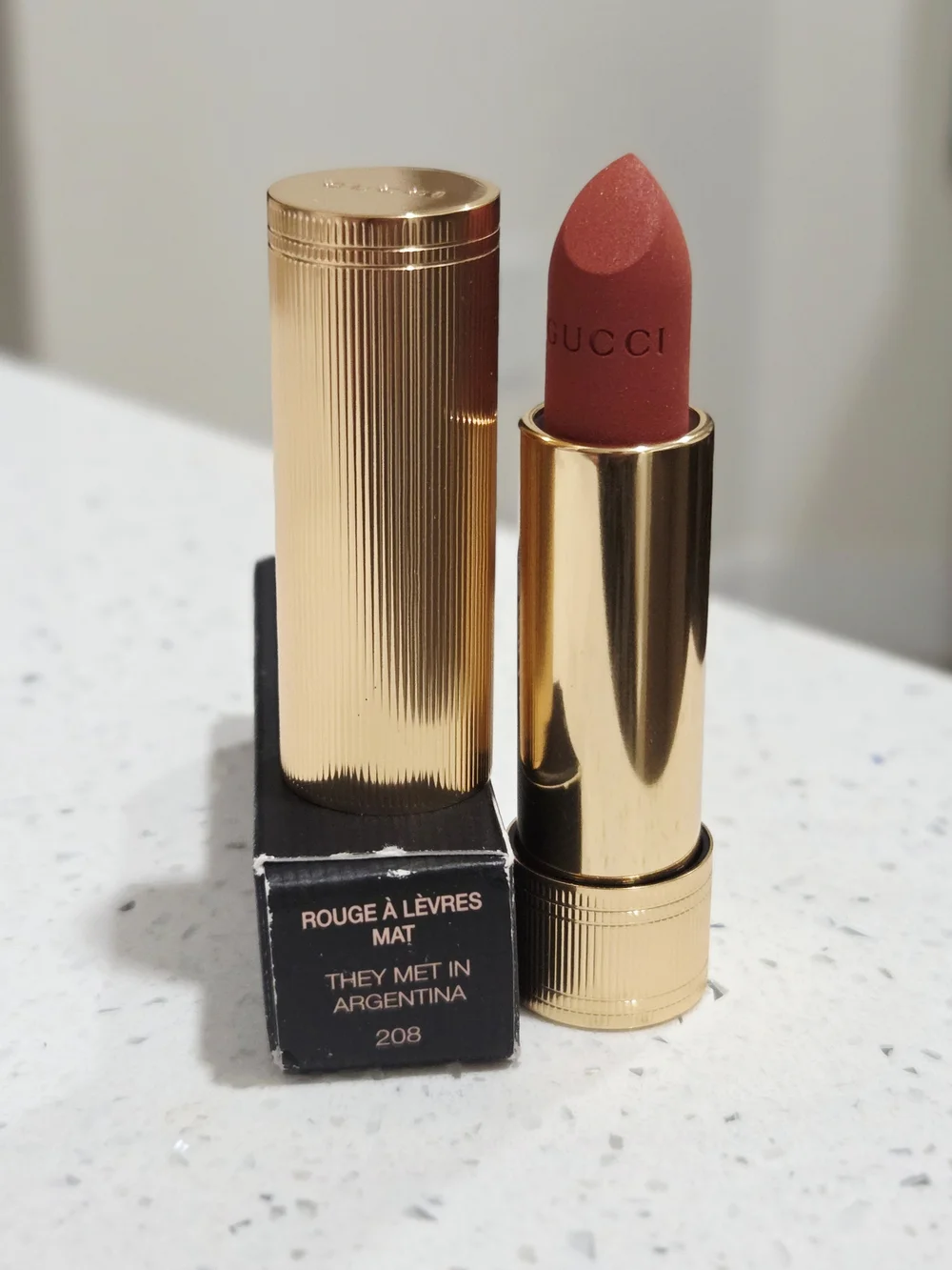Gucci matte lipstick