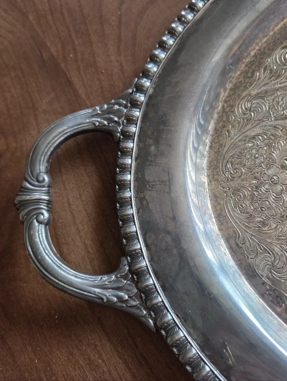 Wm Rogers oval silver rogers