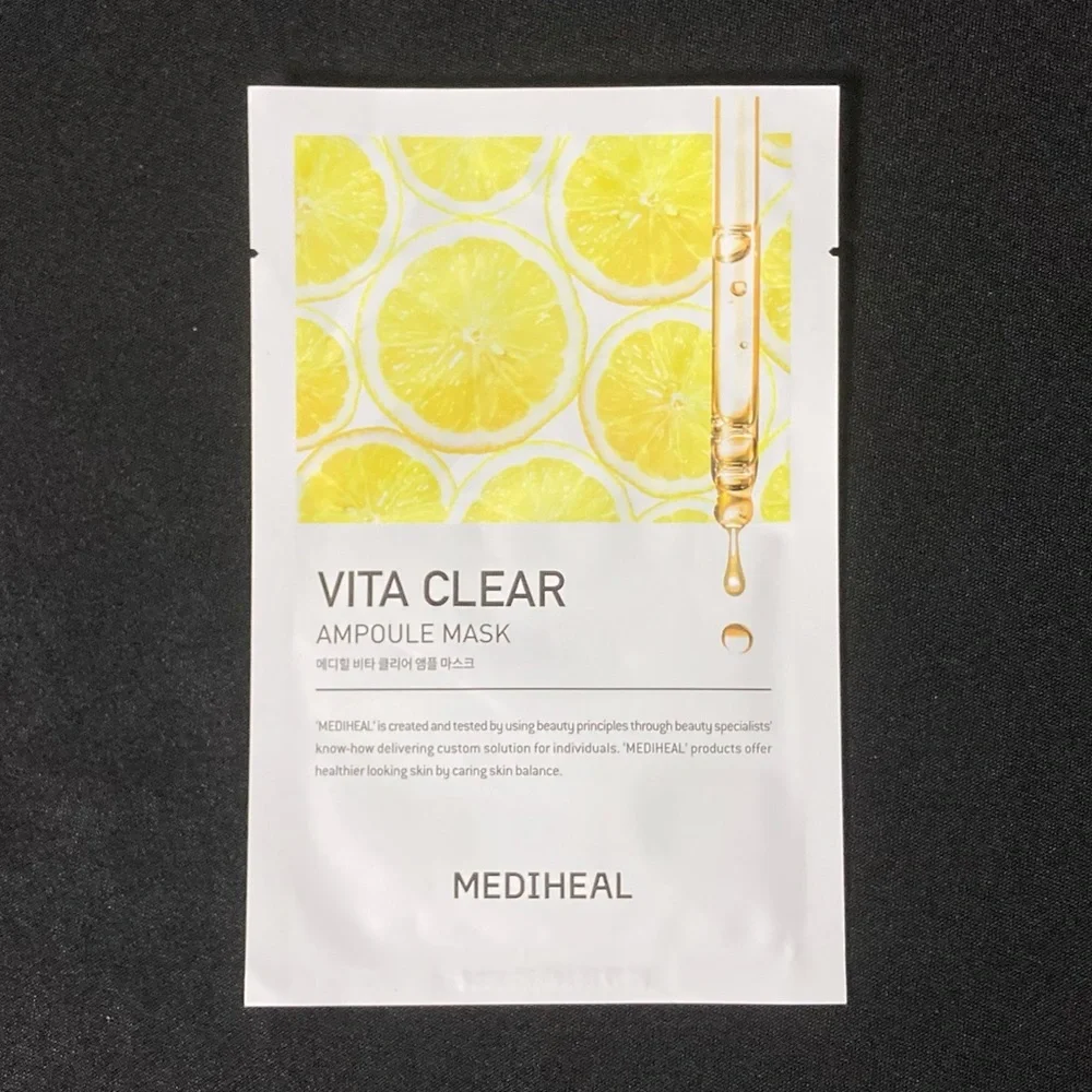 Mediheal Korean Skin Care Vita Clear Ampoule Mask 25 ml 0.84 fl oz