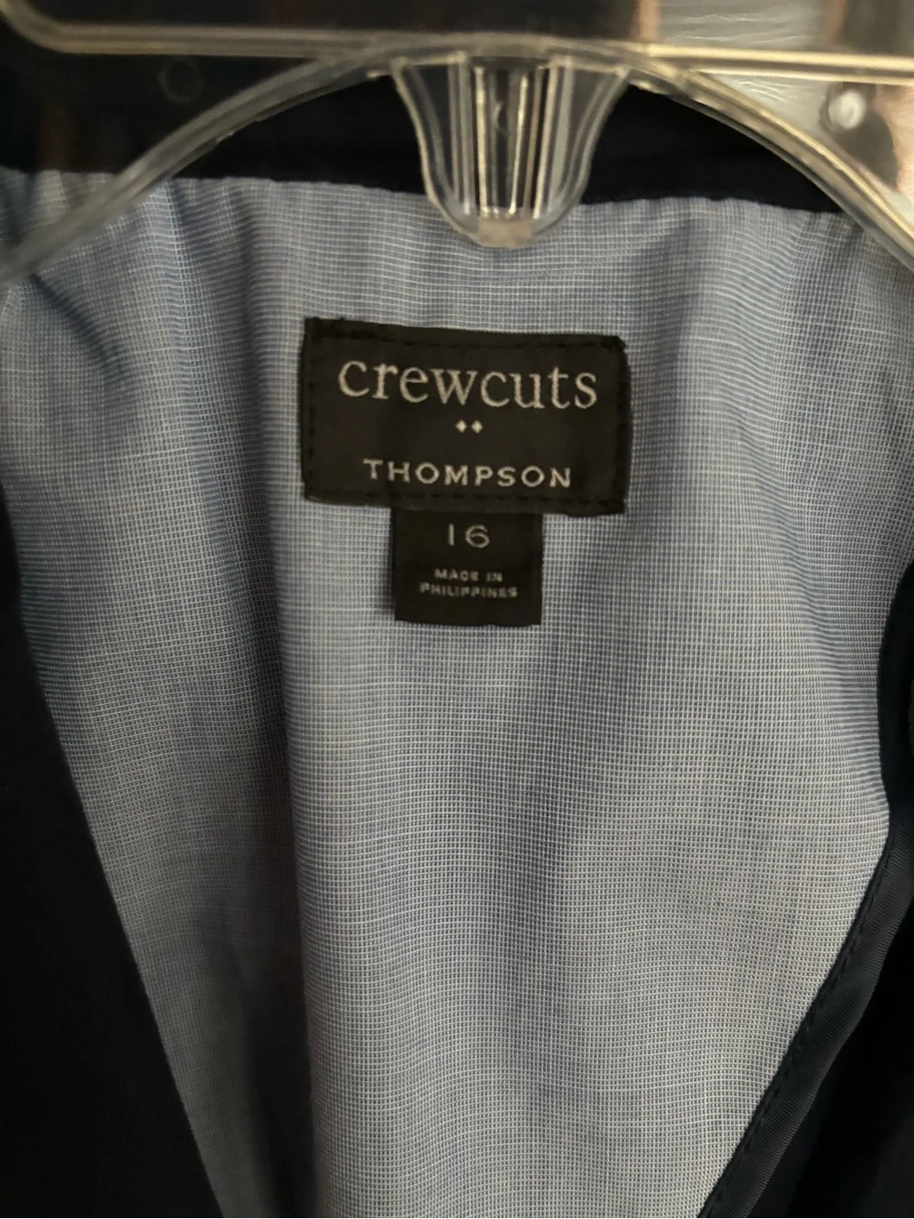 Crewcuts structured navy