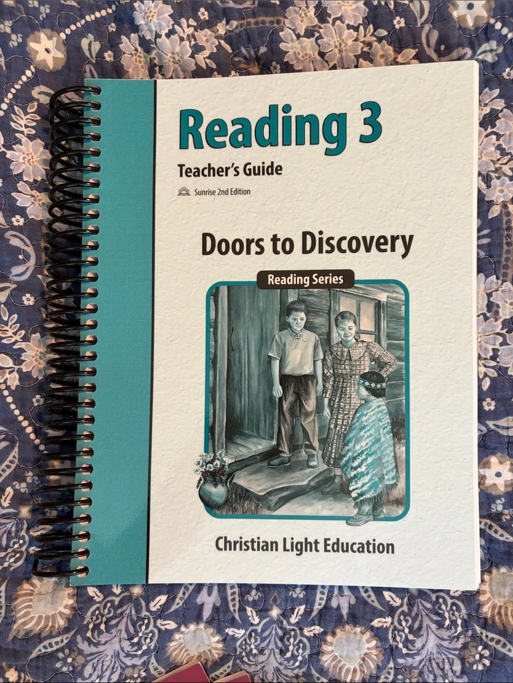 Reading 3 'Doors to Discovery' Student Set in Teal and Red -
