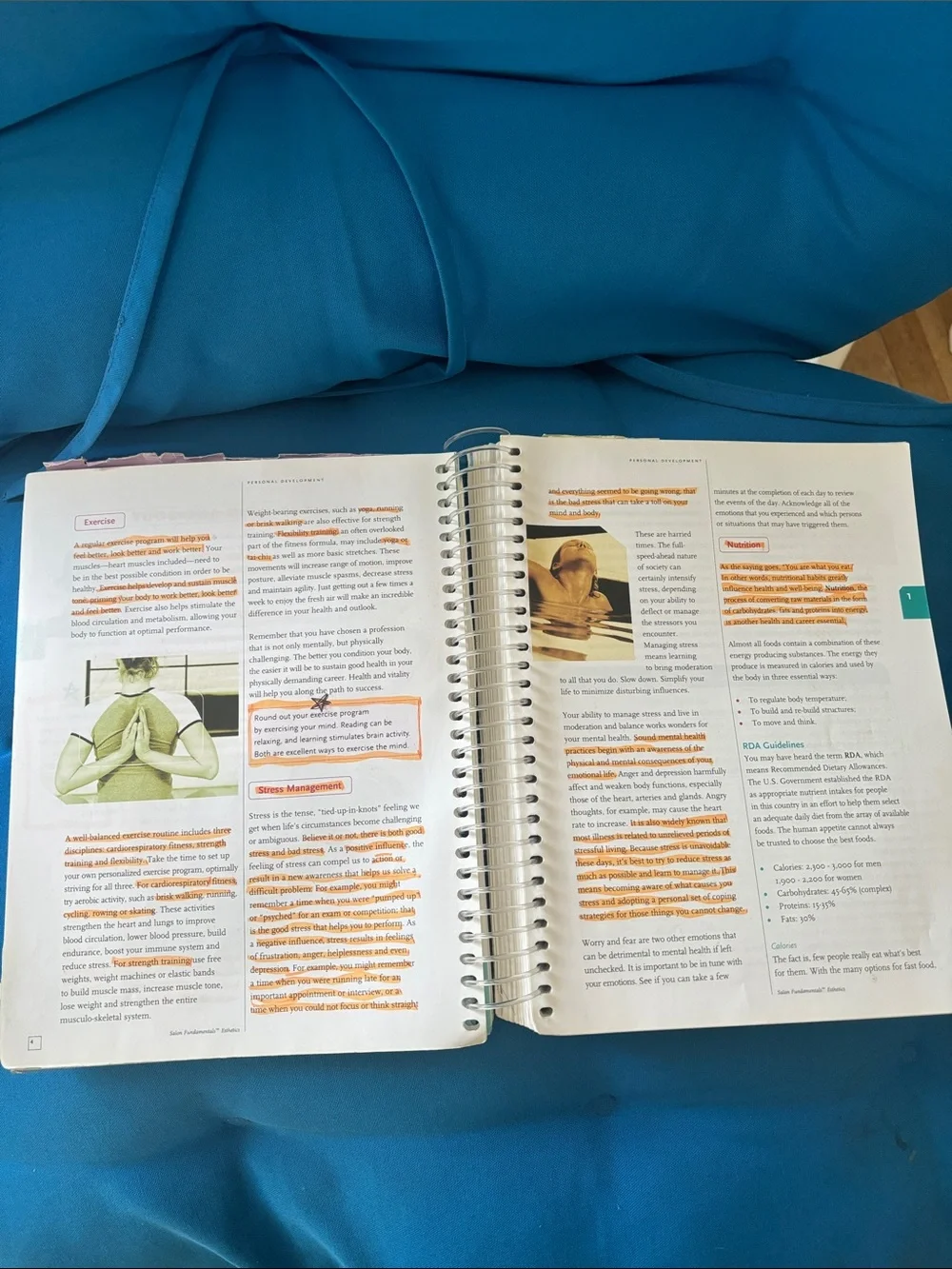 Salon Fundamentals Esthetics Textbook Study Guide Book 2 Aesthetician NWOTS