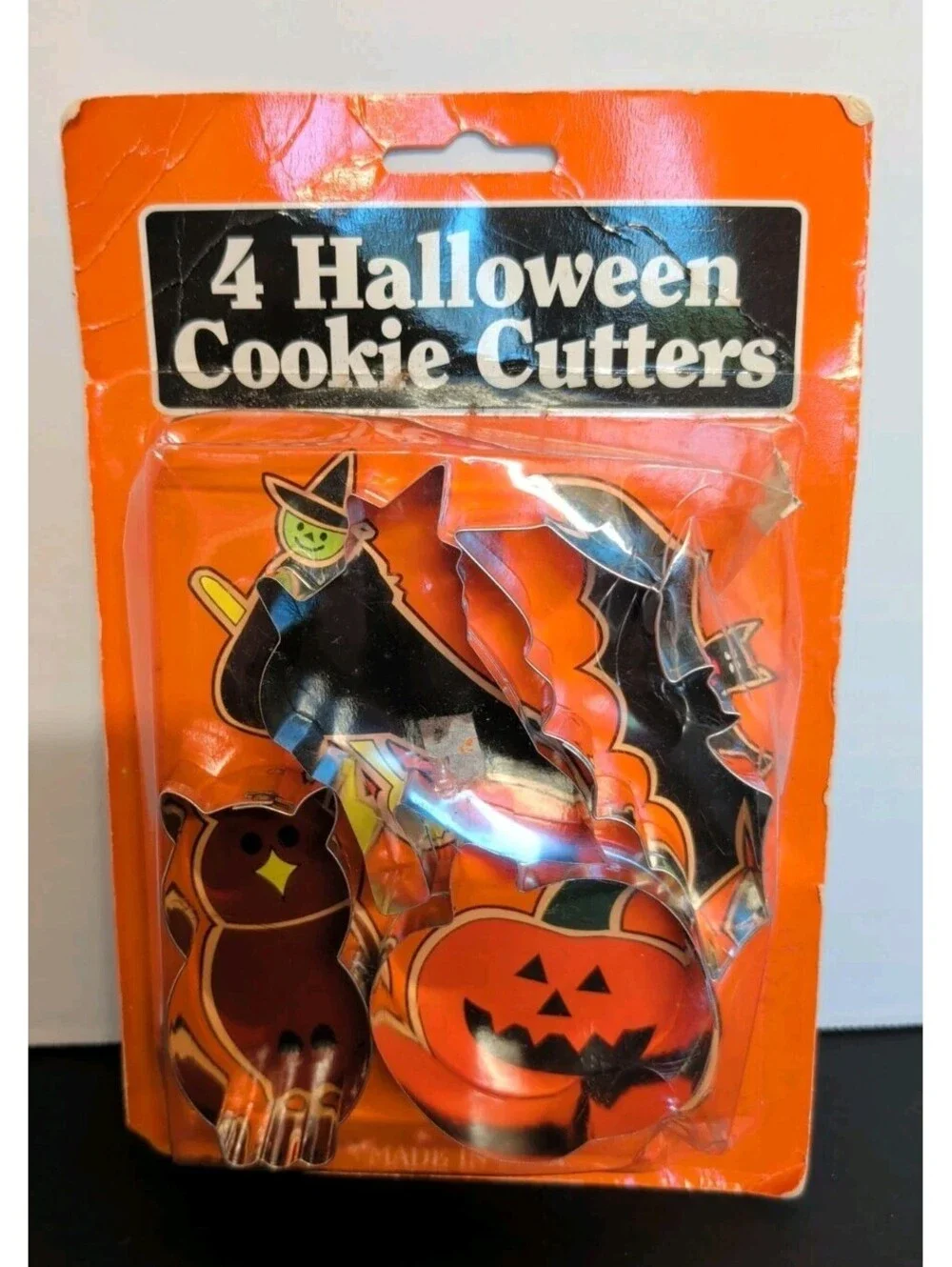 Vintage Fox Run Craftsmen Halloween Metal Cookie Cutters Made In The USA
