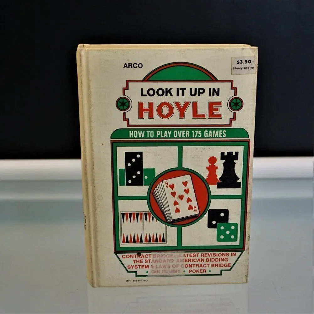 Look It Up In Hoyle How To Play Over 175 Games 1969 Hardcover