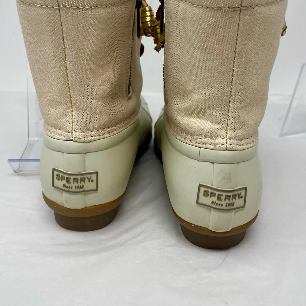 Sperry saltwater ivory