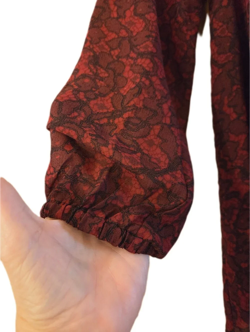 Michael Kors sheer sleeves