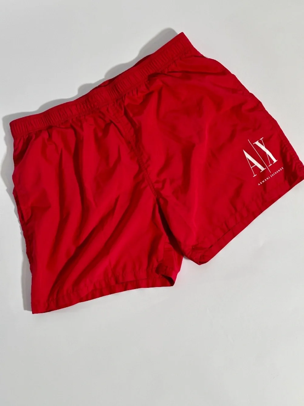 Armani Exchange bold red