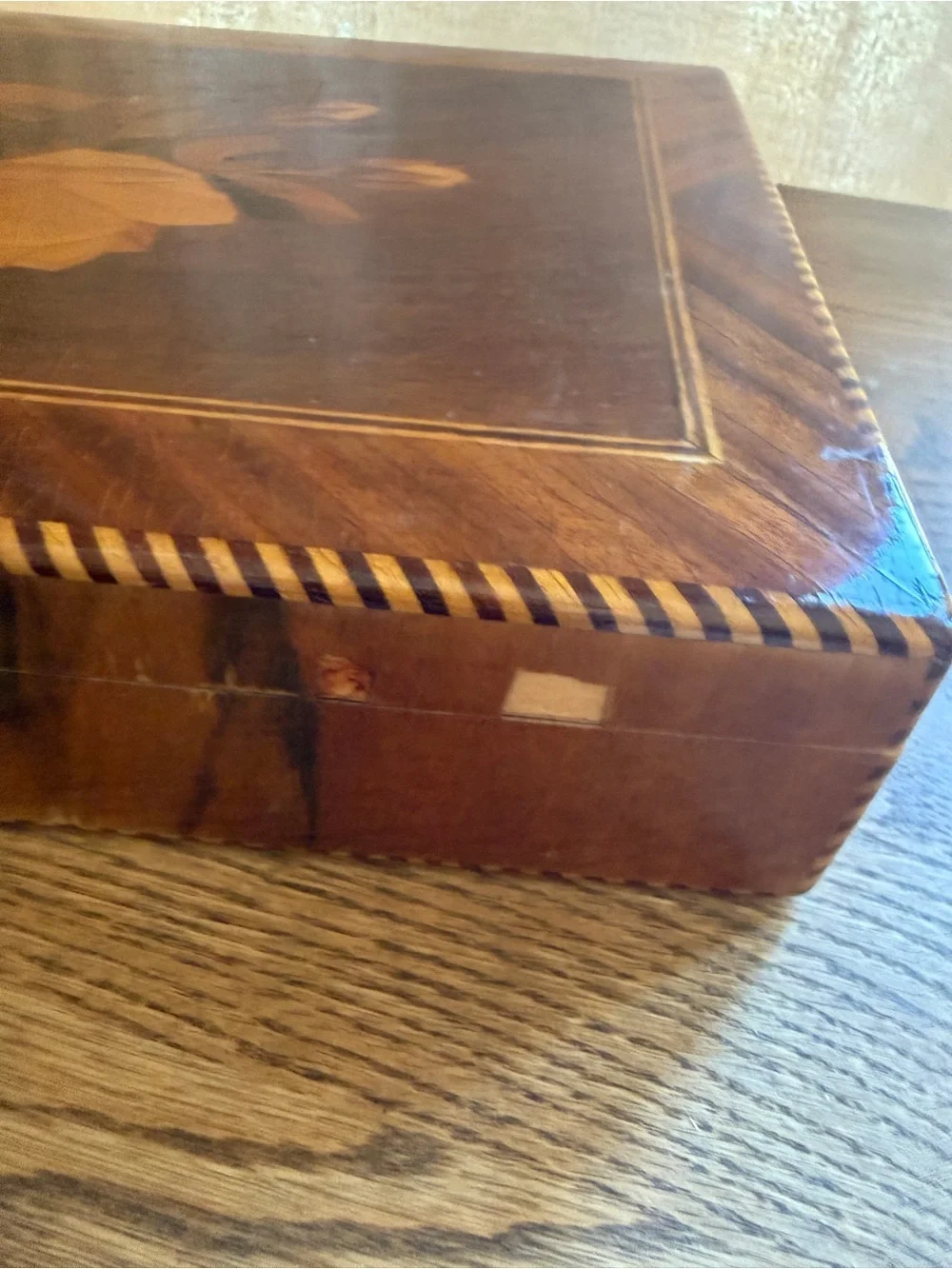 Vintage decorative wooden