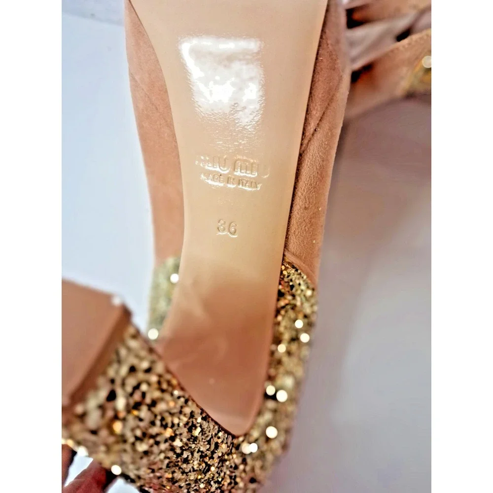 Miu Miu miu glitter