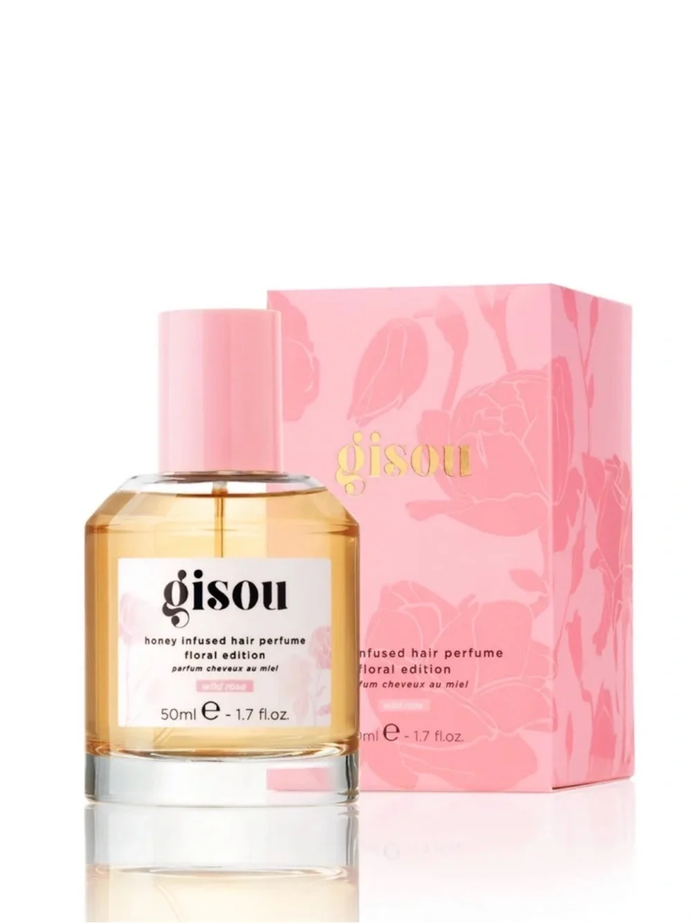 Gisou Honey Infused Hair Perfume - Wild Rose🌹